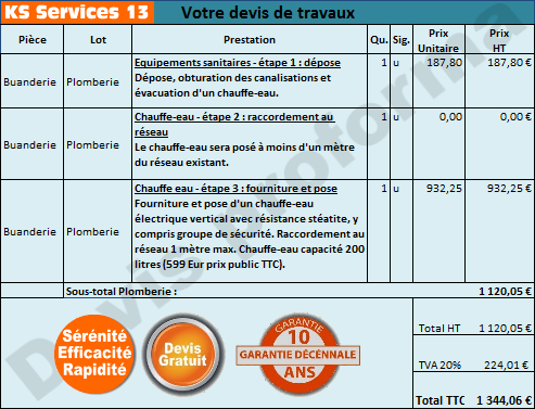 obtenez rapidement un devis plomberie personnalisé pour vos travaux d'installation, de réparation ou d'entretien. comparez les tarifs des plombiers près de chez vous et trouvez la meilleure offre en quelques clics.