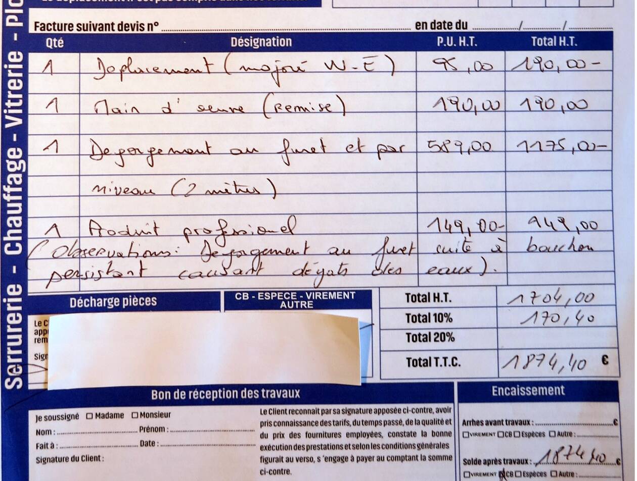 obtenez rapidement un devis personnalisé pour vos travaux de plomberie à sceaux. intervention rapide, tarifs transparents et conseils d'experts pour tous vos besoins en plomberie.