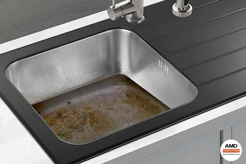 evier-bouche-1 evier cuisine bouché