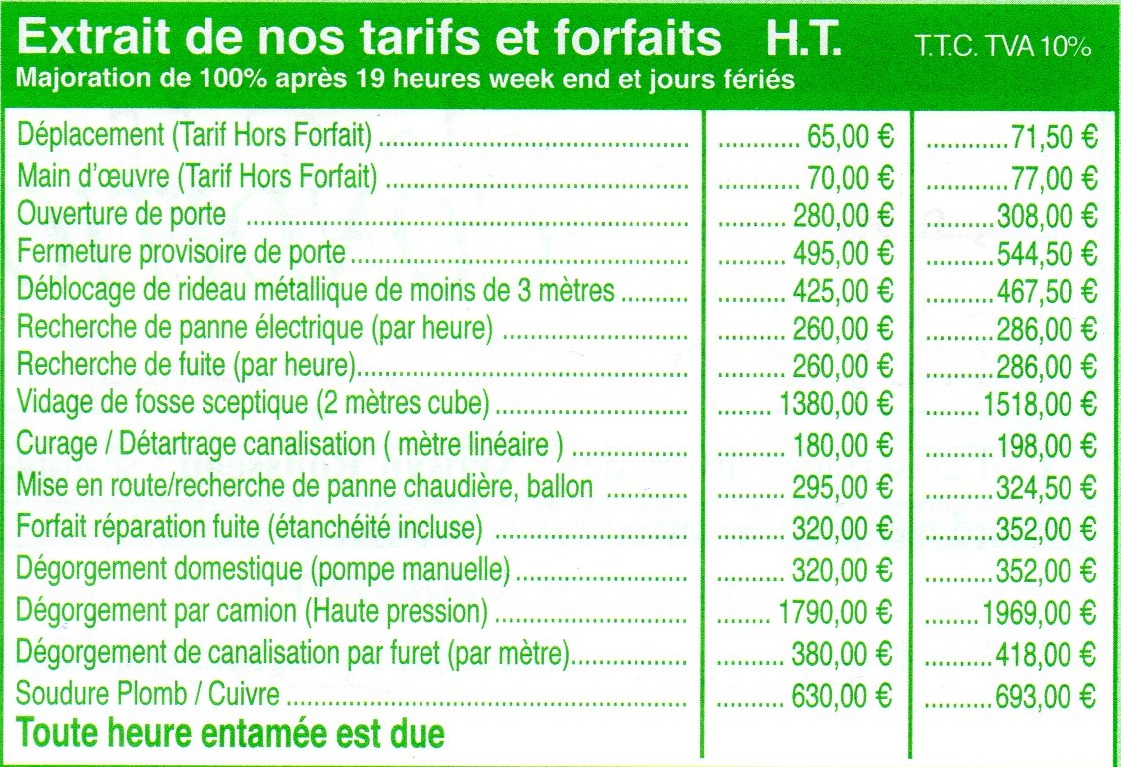 tarif-plombier-2 plombier tarif